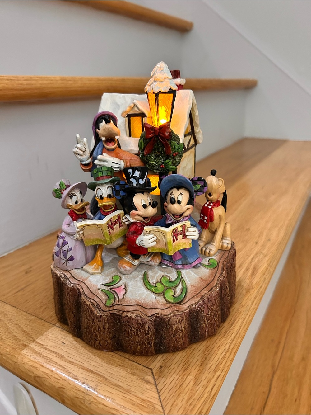 Disney Holiday Caroling Figurine by Jim Shore